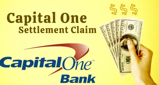 Capital One Settlement Date