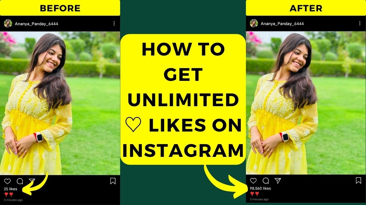 How to Get Unlimited ♡ Likes On Instagram