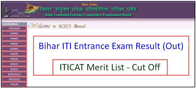 Bihar ITI Result 2024