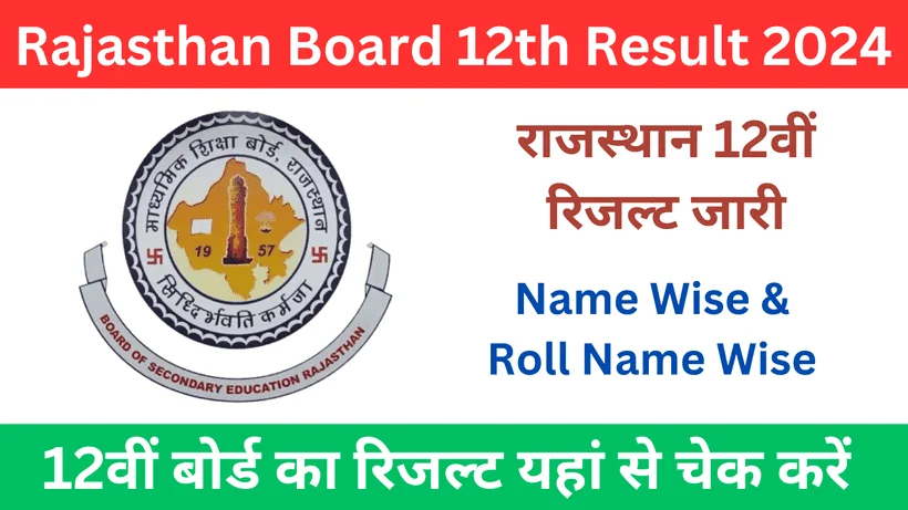 Rajasthan 12th Board Result