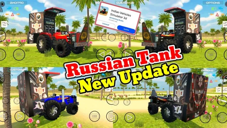 New Indian Vehicle Simulator 3d Update – Tractor Tank Update