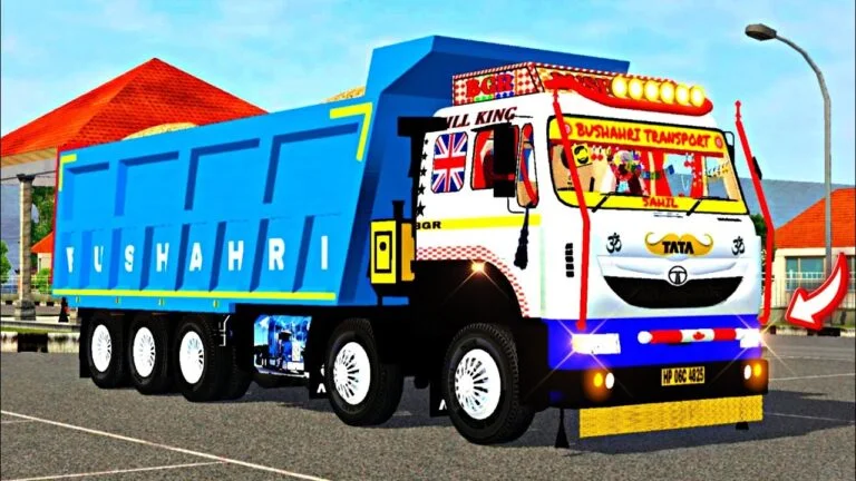 Tata Signa 4825 Truck – BUSSID Truck Mod – टाटा सिग्ना ट्रक