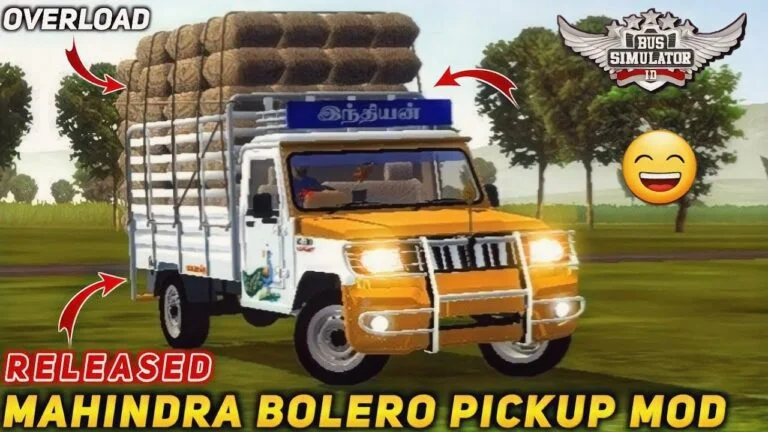 Bus Simulator Indonesia Bolero Pickup Truck – Bussid Truck