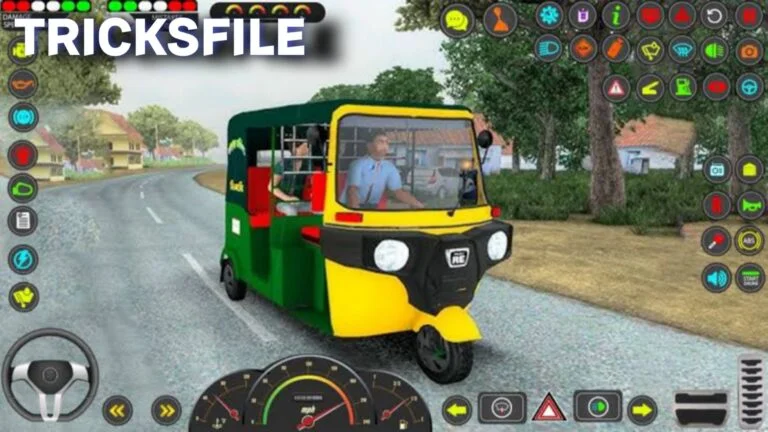 Indian Auto Rikshaw or TukTuk Game for Mobile