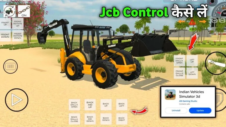 JCB in Indian Vehicles Simulator 3D – जेसीबी वाला गेम