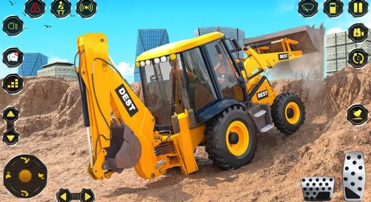 Best JCB Backone Driving Game