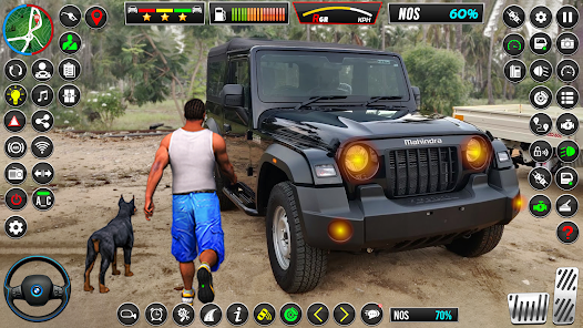 New Jeep Thar Car Game – Jeep Driving Simulator off-road