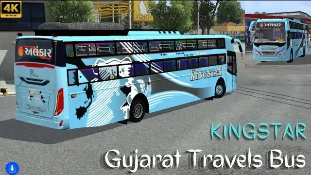 Gujarat Eliott Sleeper Seater Coach – BUSSID Bus mod – स्लीपर गाडी मॉड