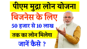 PM Mudra Loan Yojana Online Apply